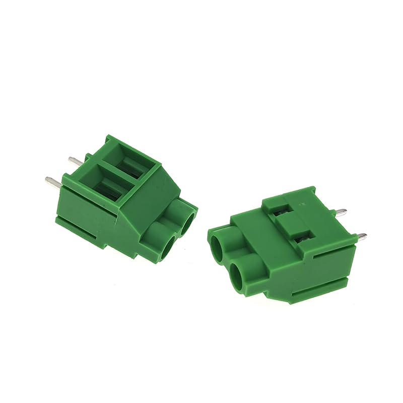 30Pcs Pitch 7.62mm Screw PCB Terminals Block Connector Straight Pin 2P 3P XK7620 Combinable Bornier 300V 30A(3P (30Pcs))