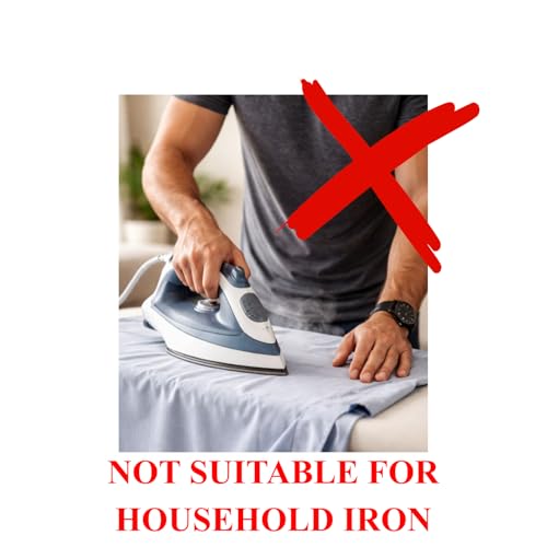 Image of Teflon Steam Iron Cover Perfect Fit for 300L Industrial Steam Textile Irons | Seamless Press Cover | Durable Iron Shoe Protector | Heat-Proof Ironing Accessory |Teflon Iron Plate Cover