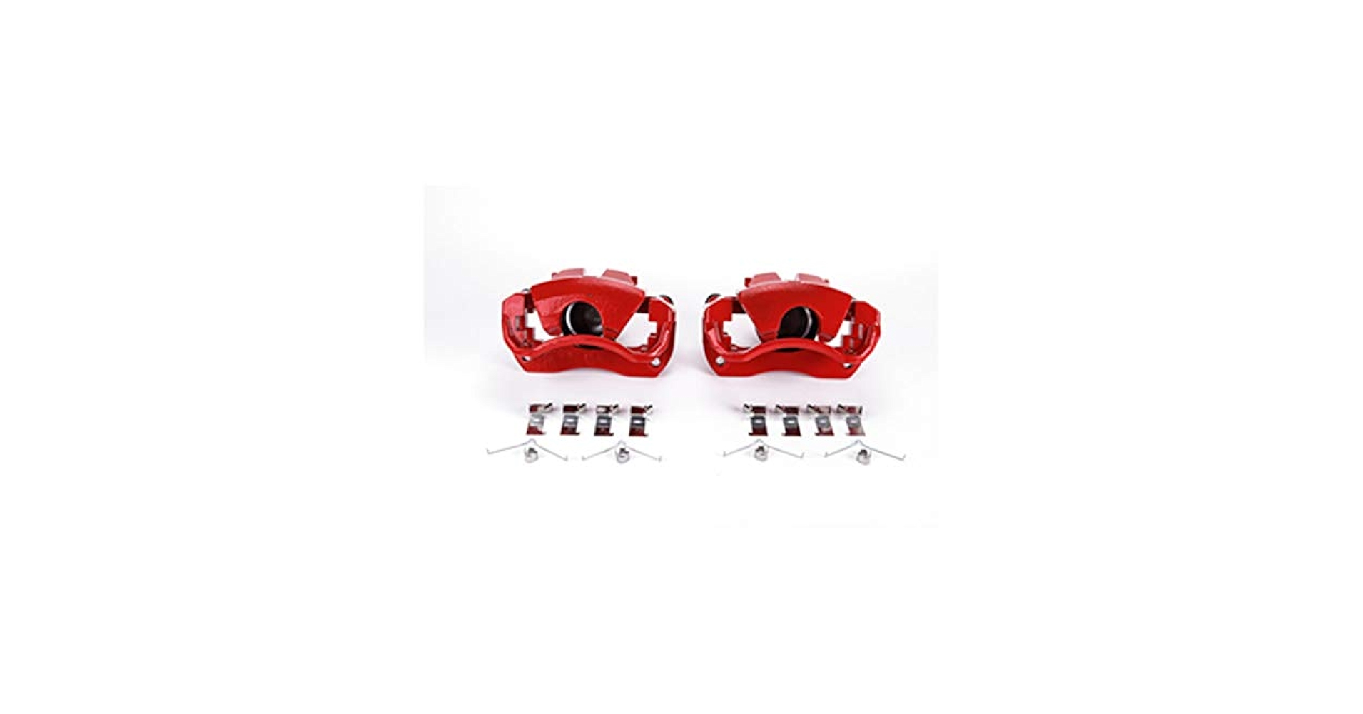 Amazon.com: Power Stop Front S3128 Pair of High-Temp Red