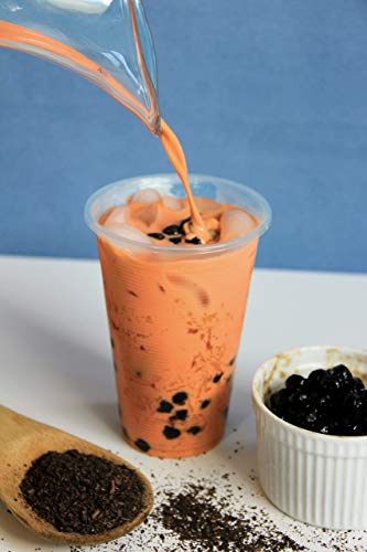 Yim Tea Co. - Thai Tea - 100% Natural Loose Leaf Tea Mix - Made With Assam Black Tea - Makes Iced Tea And Boba Tea (400G) #TOP5