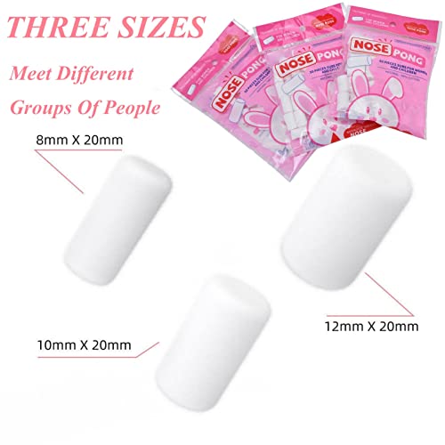 Cryfokt Nose Bleed Stopper, 3 Bags Quick Seal Nosebleed Plugs, Soft Skin Friendly Nasal Cease Blood Stopper Quickly Stop Bleeding Rolled Cotton Ball For Kids Home Ourdoor Sports #TOP3