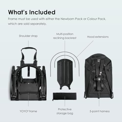 BABYZEN YOYO2 Lightweight Travel Pushchair Frame