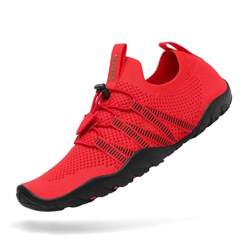Image of Mishansha Water Shoes for Women Men, Quick-Dry Barefoot Swim Shoes with Drainage Holes, Lightweight Aqua Shoe for Beach Pool River Boating Yoga Walking