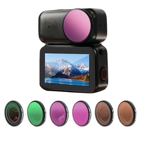 Filtr obiektywu aparatu do DJI Osmo Nano, ochrona polaryzacyjna UV/CPL/ND ND8 ND32 ND64 akcesoria do filtrów (ND8/PL+ND16/PL+ND32/PL+ND64/PL)