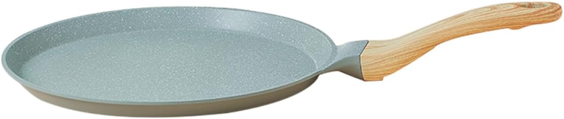 Ciieeo 1pc Flat Bottom Pancake Pot Non Stick Pan for Eggs Steak Breakfast Medical Coating Kitchen Essential