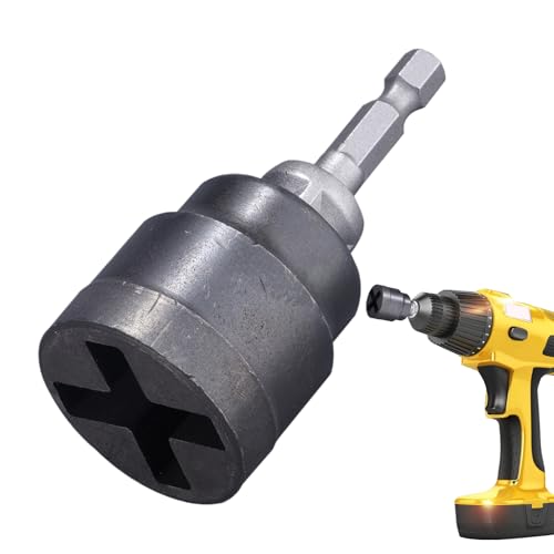 Adaptador De Taladro para Gato Tijera,Adaptador para Gato Cruzado - Herramienta De Mantenimiento Automotriz, Accesorios De Reparación para Taller Y Vehículos Recreativos