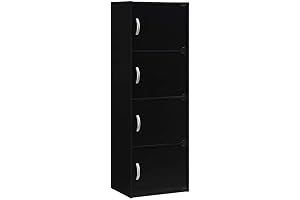 Sterilite 4-Shelf Cabinet with Doors: Unmatched Storage Solution