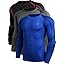 5030 Black (Red Stripe)/Grey/Blue,3 Pack