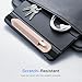 MoKo Pencil Case Holder Fit The Apple Pencil (Pro and USB-C and 1st and 2nd Gen), Detachable Elastic Pocket for Stylus Pen with Elastic Band Attached to iPad Case, Rose Gold