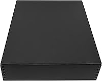 Vista 10 de Golden State Art, Caja de almacenamiento de fotos de museo con borde metálico sin ácidos, 9 x 12 pulgadas, conserva documentos, impresiones