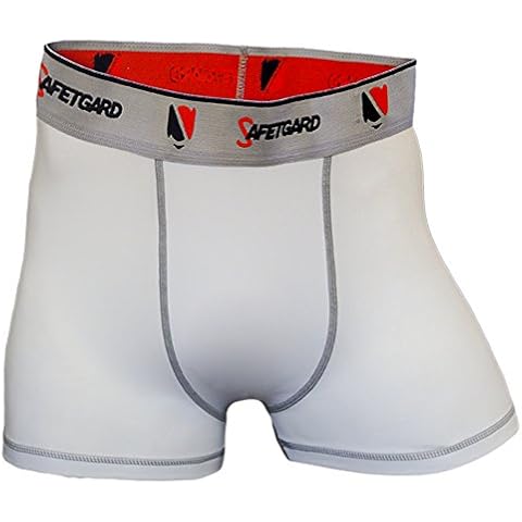 SafeTGard Performance Brief without pocket (Small) White Cover