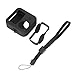 Oumij1 Silicone Camera Body & Lens Cover, Soft Silicone Case, Adjustable Lanyard, for Max, Black
