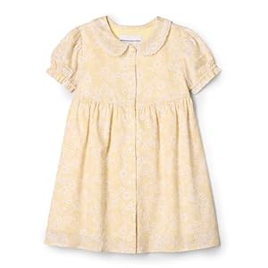 Amazon Essentials Baby-Girls Cotton Sateen Dress with Collar