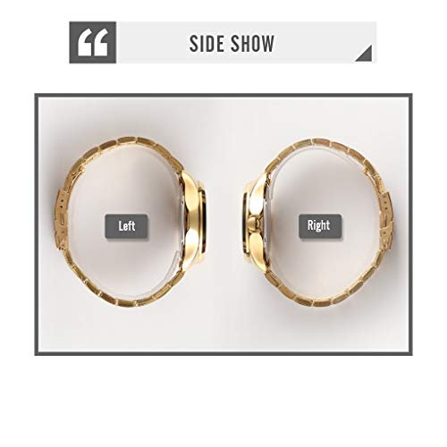 Men Boy Luxury Gold Chinese Dragon Carved Dial Diamond Quartz Watch Casual Waterproof Sport Stainless Steel Wristwatch