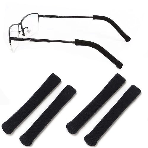 RUOXIXI 2 Pares Almohadillas Suave Fundas Antideslizantes para Patillas,Gancho para Oreja...
