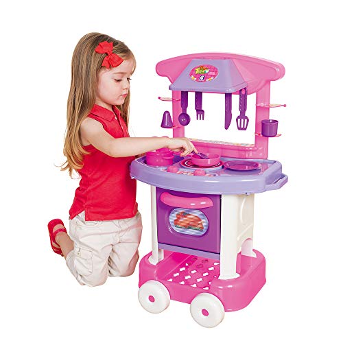 Play Time Cozinha, Cotiplás, Rosa