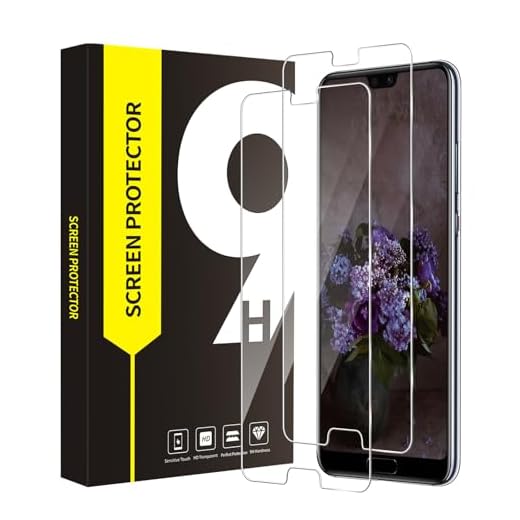 Cable Leader 2 Stück Schutzfolie für Panzerglas für Huawei P20 Pro, 9H Härte Schutzglas, Keine Blasen, Anti-Öl, 2,5D-Abdeckung, Sensitive Touch, HD Klarsicht Huawei P20 Pro Displayschutzfolie