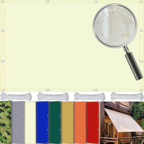 SDLLG Sun Shade Sail With Eyelets Rectangle Ade Of Oxford Fabric 180g