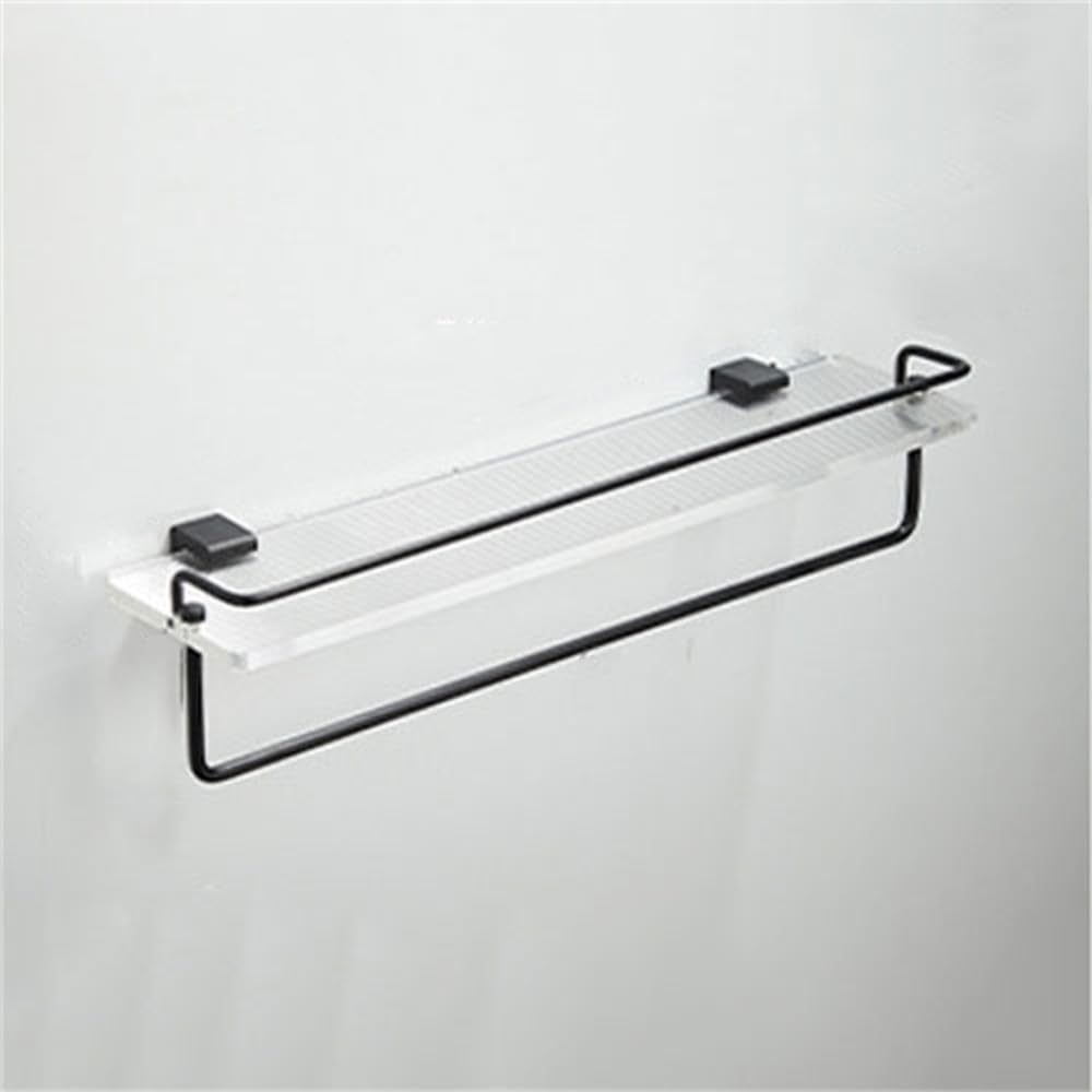 Panier triangulaire et porte-papier pour ranger une douche encombrée