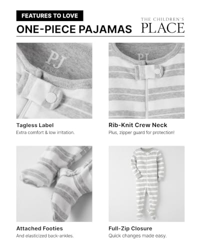 Image of The Children's Place Baby Toddler Girls Short Sleeve Top and Pants Snug Fit Cotton 2 Piece Pajama Sets