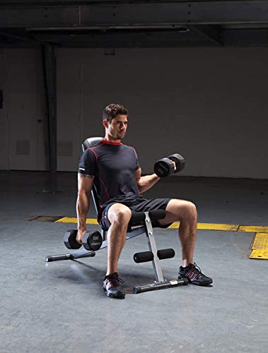 Marcy Exercise Utility Bench for Upright, Incline, Decline, and Flat Exercise SB-261W (Limited Edition)