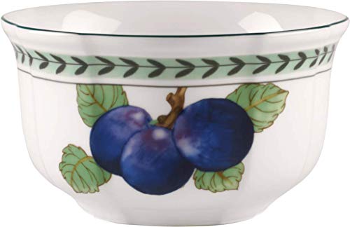 Villeroy & Boch French Garden Modern Fruits 4In Bowl : Assorted Set Of 4, 20 Oz, Premium Porcelain, White/Colored #TOP3