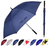 Baraida Golf Umbrella Large 62/68/72 Inch, Extra Large Oversize Double Canopy Vented Windproof Water