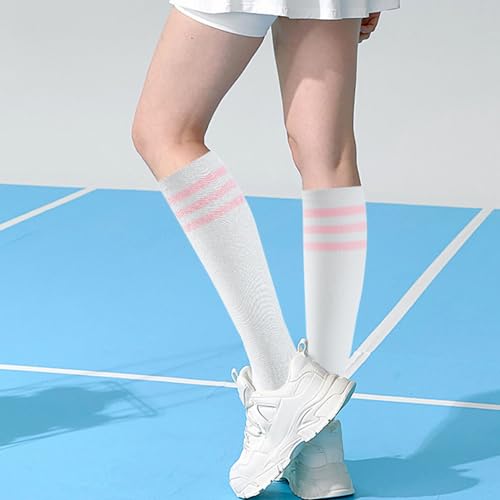 Image of Knee High Socks for Women, Long Tall Knee Tube Socks