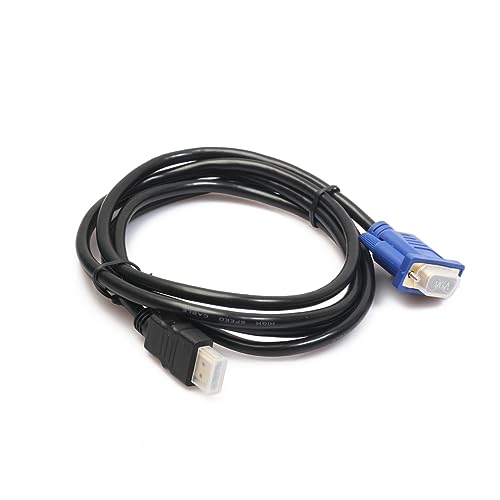 CONGARTENO 1.8m Gold to 15 Male Adapter Cable Without Build High Bandwidth Data Transfer