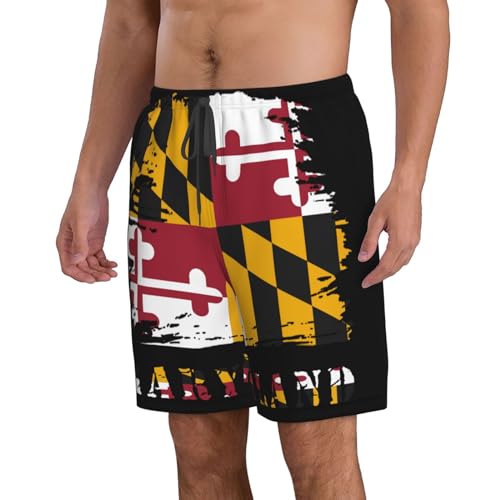 Generic Men's Beach Shorts,Shorts Elastic Waist Drawstring Lightweight Summer Casual Shorts with Pocket2