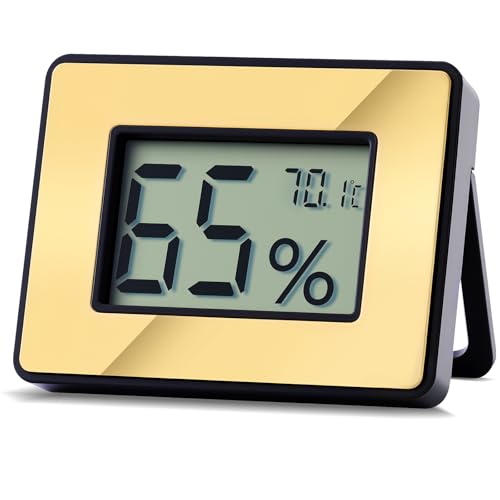 Digital Hygrometer Thermometer for Humidors & Home Use - High Accuracy Temperature Humidity Monitor