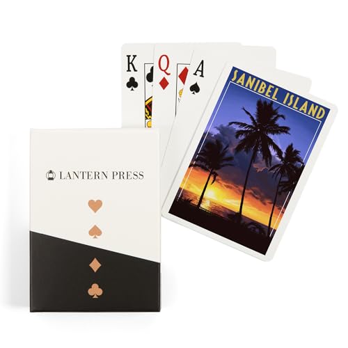 Baraja de póker Lantern Press Sanibel Island 52 cartas