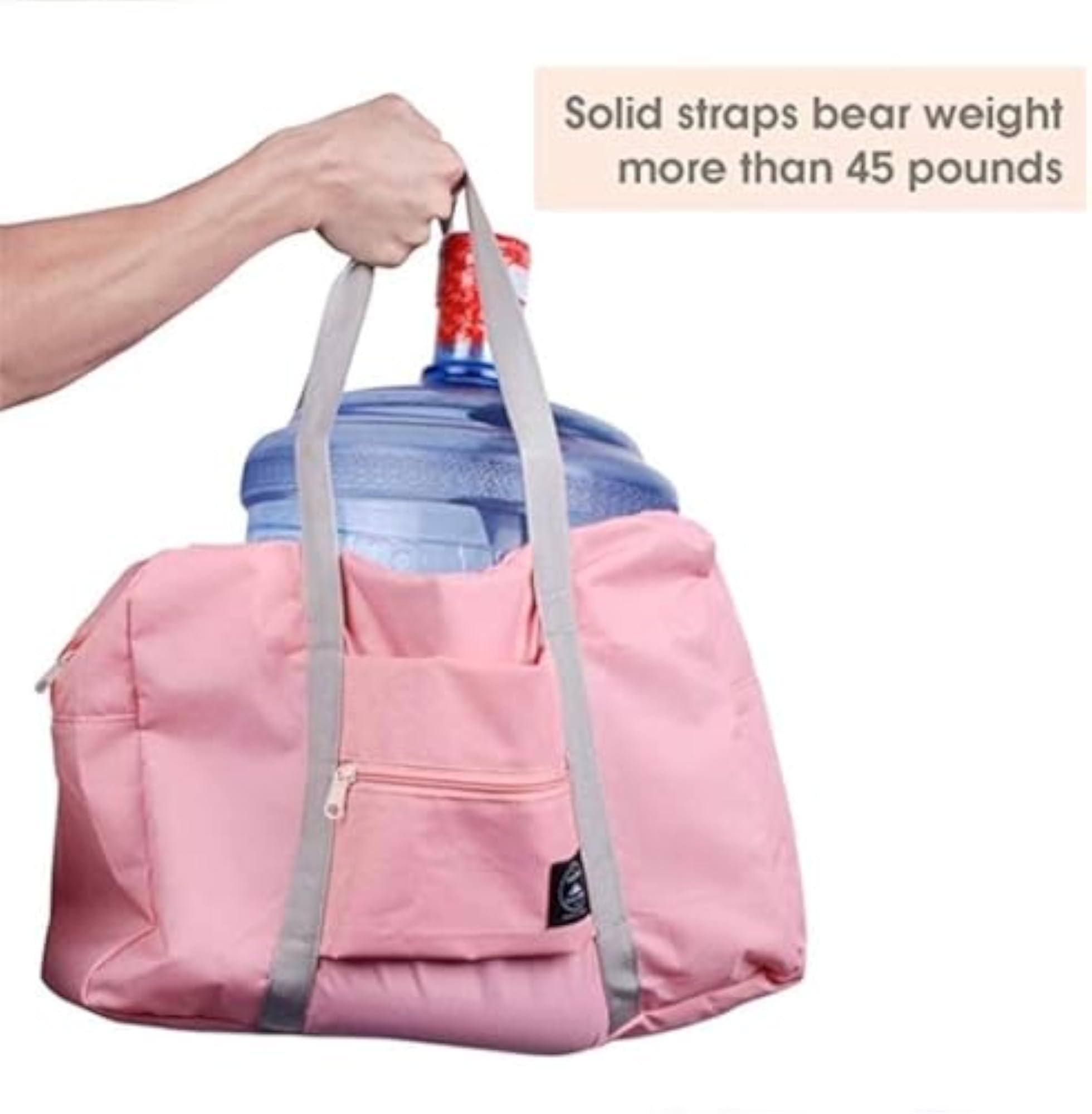 Portable Waterproof Handbag Folding Sport Weekend Luggage Bag for Women