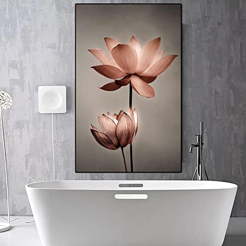 Affiches fleurs de lotus pour une ambiance zen et poétique dans la maison