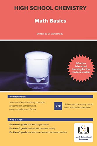 Chemistry Math Basics: Chemistry Math Basics (High School Chemistry)