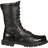 ROCKY Side Zipper Jump Boot, Black, Size 14(WI)