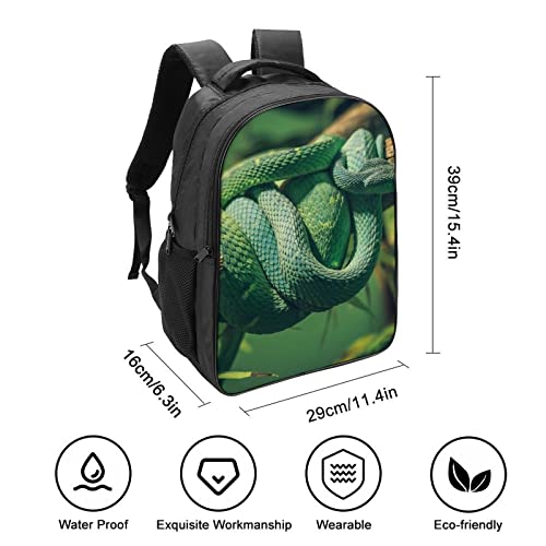 Sac à dos scolaire enfants Animal Python unisexe pour l'école