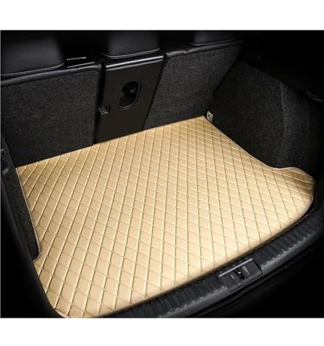 Tapis de coffre pour BMW X5 E70 protection cuir lavable coffre propre beige
