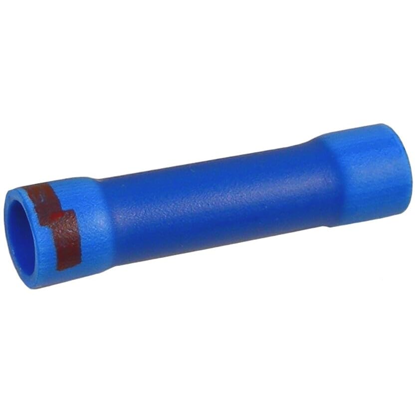 Pico 2287PT 6 Gauge to 8 Gauge Blue with Red Stripe Electrical Wiring Step Down Butt Connector 10 Per Package