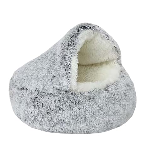 Olvys Cosy Cocoon Dog Bed, Cocoon Pet Bed for Dogs with Cover Cave, Washable Round Cat Dog Beds Pet Mattress