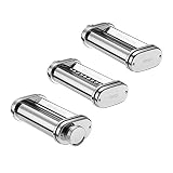 KitchenAid Set Laminoir & Coupe-Pâtes 3 Pièces, Inox, 8 Épaisseurs...
