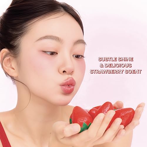 Image of TONYMOLY Mini Fruit Lip Balm Set with Sheer Tint, Shea Butter and Vitamin E