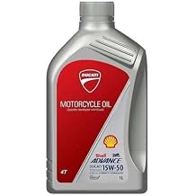 DUCATI - SHELL ADVANCE SAE 15W-50 MOTORCYCLE OIL, PurePlus Technology Brought to you by Mancuso Powersports in Houston Texas.