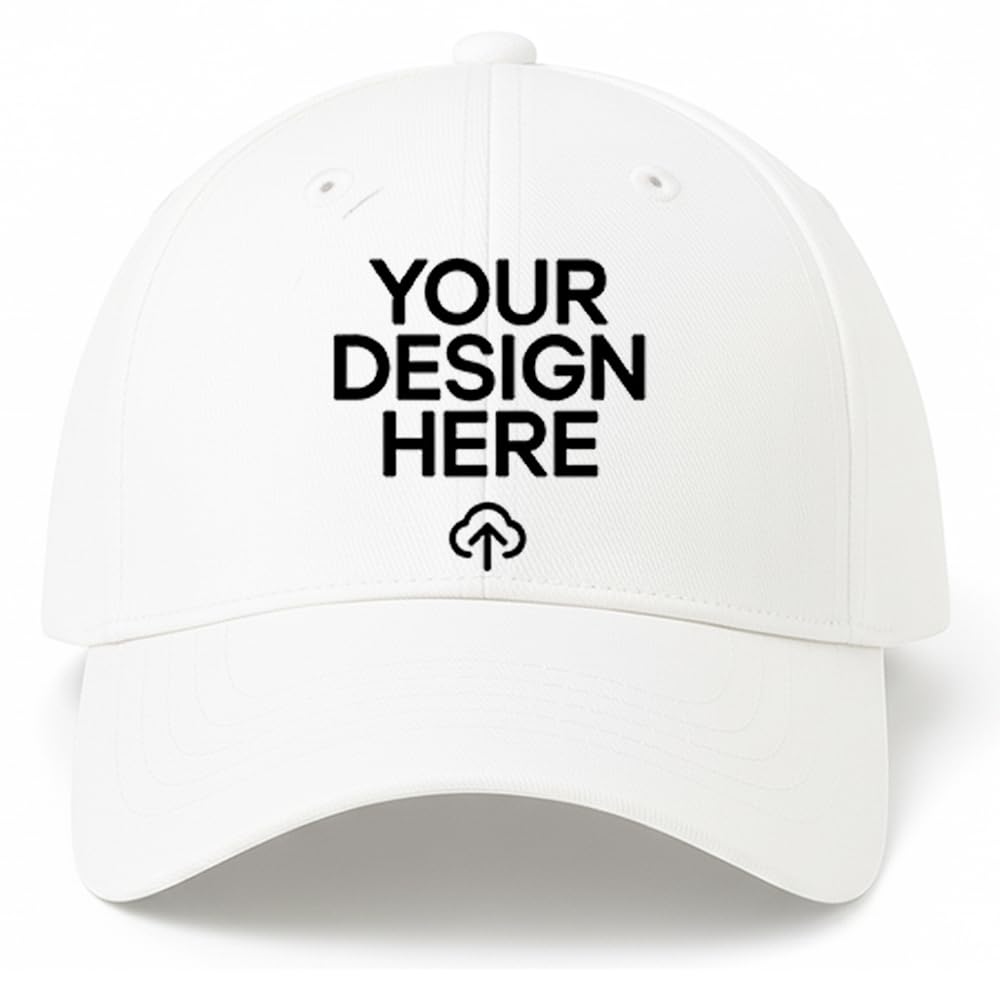 Personalized Custom Cap for Men & Women | Design Your Own Logo, Name or Photo | Adjustable Cotton Hat-image-1