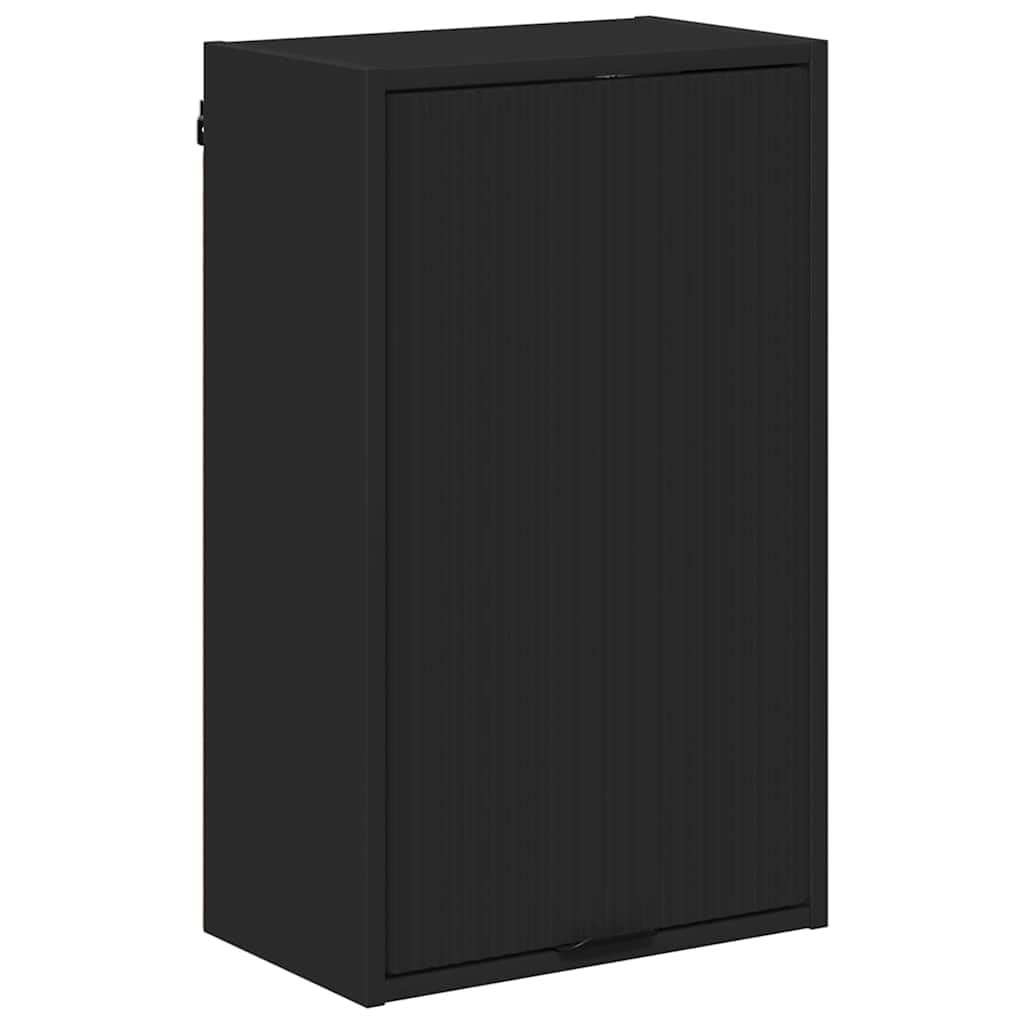 Juego de muebles de baño con cajón, color negro