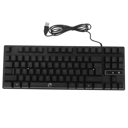 Clavier mécanique touches rétroéclairage couleur ordinateur bureau filaire