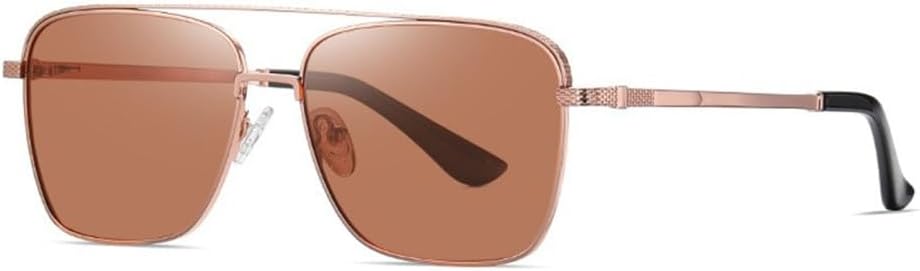 Double Beam Polarized Eyeglasses Ultra Light Retro Sunglasses Eyewear Frame Male