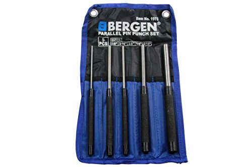 Bergen 5PC Imperial Parallel Pin Punch Set B1973
