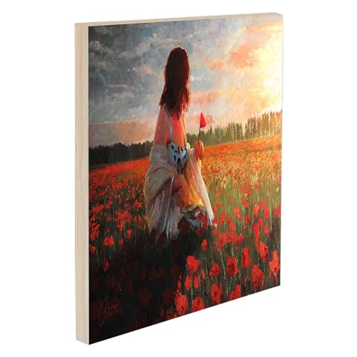 Da Vinci Pro Ultra Smooth Wood Canvas Gesso Board - 2" Deep, 3x9 Single White Acrylic Polymer Gesso Panels for Painting Fine Portraits and Ultra Fine Detail Illustrations and Artwork