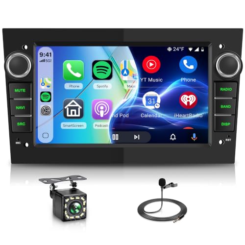 Rimoody Autoradio 2 Din für Opel Astra Antara Vectra Corsa Zafira Meriva Vivara
